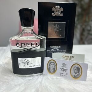 Creed Aventus Fragrance in Black and Silver
